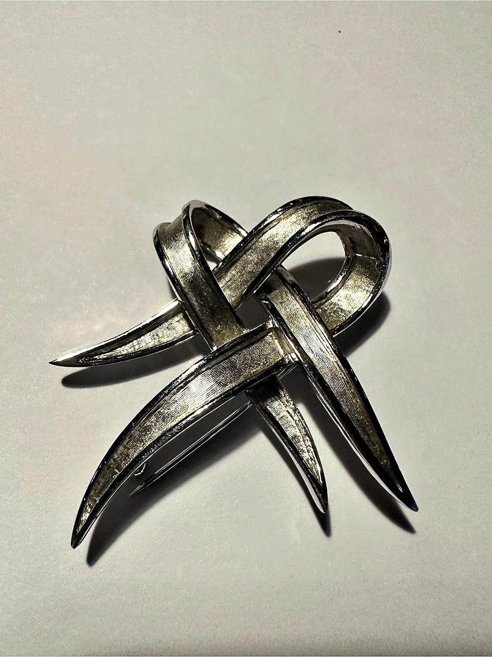 Marcel Boucher Silver-Tone Statement Brooch for collection